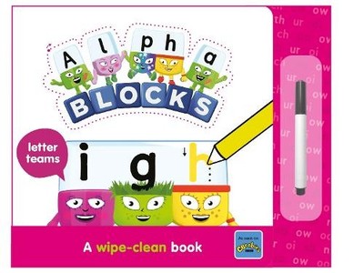 Alphablocks Alphablocks Letter Teams: A Wipe-Clean Book (Board Book) (UK IMPORT)