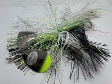 8” Spanky Baits #8 Fireball Glow Stick Tinsel Bucktail Musky Lure