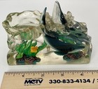 Vintage Whale & Fish In Resin Holder SPOONFIGURES — photo 1