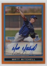 2009 Bowman Chrome Prospects Orange Refractor 10/25 Matt Mitchell #BCP99 i6j