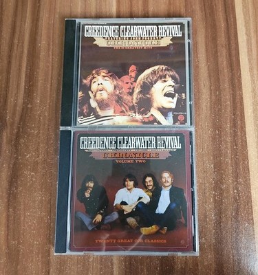 Creedence Clearwater Revival CCR - Chronicle Vol 1 + 2 - 2 Best of CD Alben