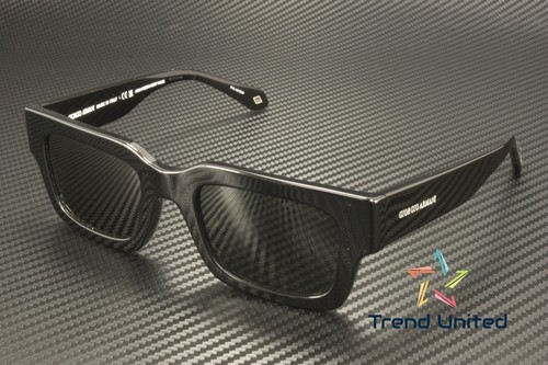 Occhiali da sole uomo GIORGIO ARMANI AR8184U 587558 nero verde polarizzati 52 mm - Foto 2 di 7