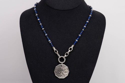 John Hardy Silver Classic Chain Multi-Stone Transformable Pendant Necklace 26"