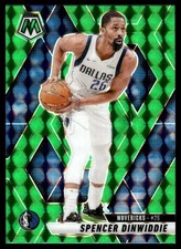 2024-25 Panini Mosaic Green Prizm Spencer Dinwiddie Dallas Mavericks #34