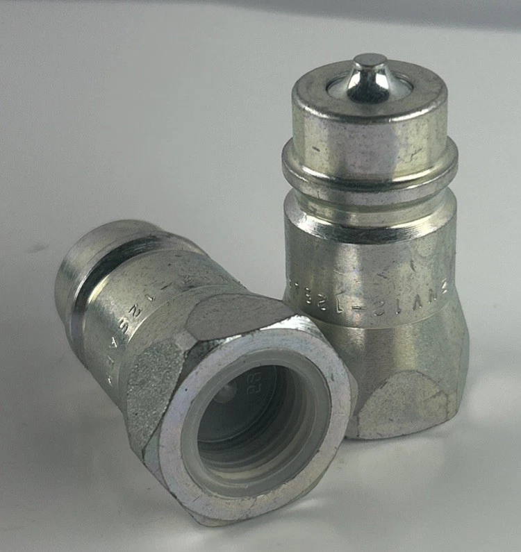 Lot of 2 John Deere AR94522 OEM Hydraulic Quick Coupler Plugs photo 2