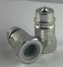 Lot of 2 John Deere AR94522 OEM Hydraulic Quick Coupler Plugs thumbnail 2