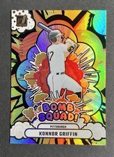 2025 Panini Donruss - BOMB SQUAD KONNOR GRIFFIN /199 SILVER SP Holo Rookie