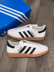 adidas gazelle silver green womens Adidas Handball Spezial Originals Aluminium Core White IH9962 Sneakers   Miami Lux Boutique