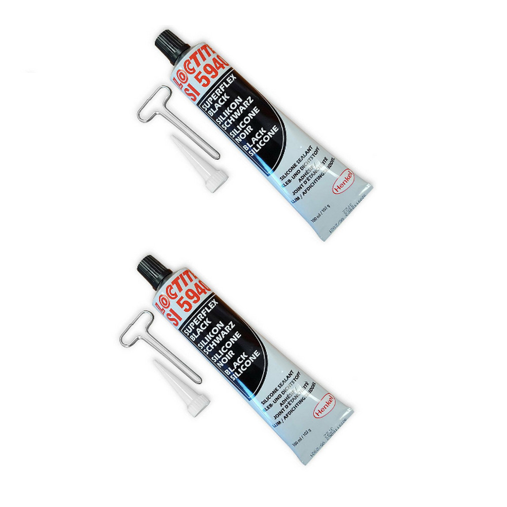 Loctite 5940 silicone joint noir étanche pour carter moteur et auto 2x100ml