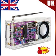 Digital Tube FM Radio Electronic Kit DIY Soldering Practice Kit 87.5~108MHz UK