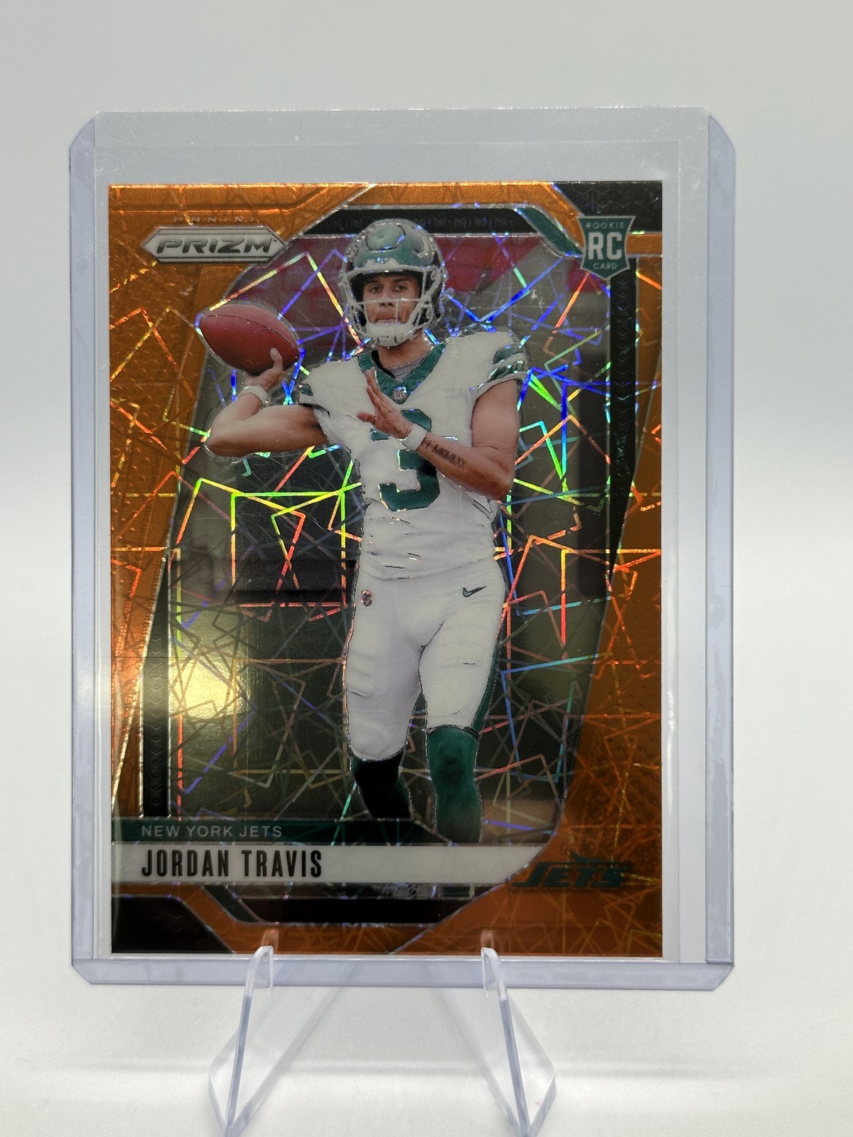 2024 Panini Prizm #359 Jordan Travis Lazer