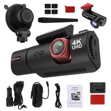 ZD70A I07 3 Channel Dash Cam Camera Car 4K+1080P/1440P+1080P+2K 5G GPS WIFI NEW