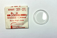 XHEC 27 1/2 EXTRA HIGH DOME ROUND PLASTIC WATCH CRYSTAL 30.1mm