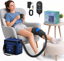 Ice Machine for Knee after Surgery, Portable Cold Therapy Machine for Knee Repla