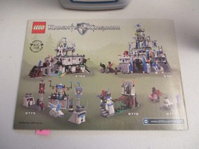 Lego Knights' Kingdom VLADEK #8786 - original canister & manual - Bionicle-like