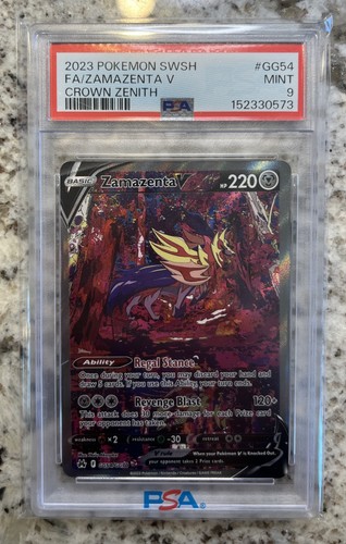 Zamazenta V graded PSA 9 for sale on eBay