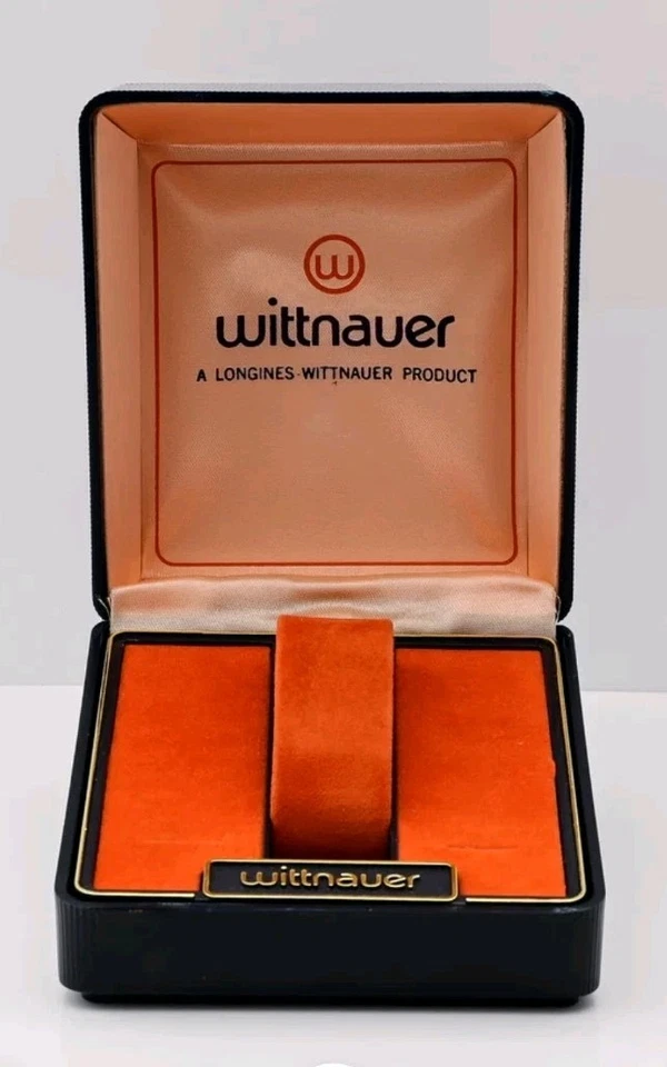 Muito raro! Relógio Wittnauer Futurama caixa interna e externa, excelente estado  - Imagem 3 de 4