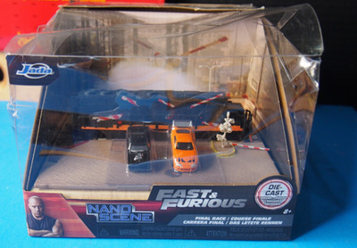 Jada Toys Fast & Furious Final Race Nano Scene Die-Cast Set - 34915 Sealed*