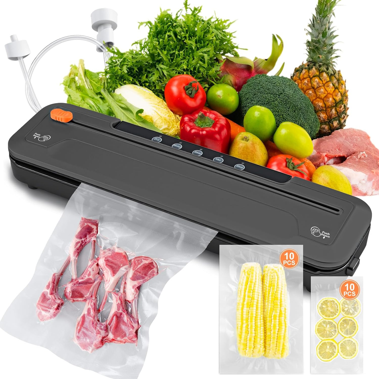 Macchina Sottovuoto 65Kpa High-Tech per Casa - Secco e Umido