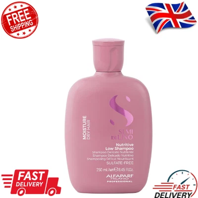 Alfaparf Milano Semi di Lino Moisture Nutritive Low Shampoo 250ml for Dry Hair