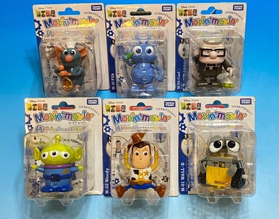 Takara Tomy Movin Movin Disney Pixar Wind-Up Figures Set of 6 New OOP 2015