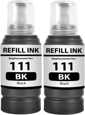Epson 111 Schwarz Tintenflaschen Nachfülltinte für Epson EcoTank ET-M1100 m2120