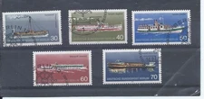 Berlin West Germany stamps.  1975 Berlin Pleasure Craft used (A632)