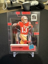 2022 Panini Clearly Donruss BROCK PURDY Rated Rookie #99 San Francisco 49ers RC