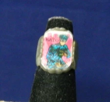 1960s Vari-Vue Green Hornet Ring    (Lot B)