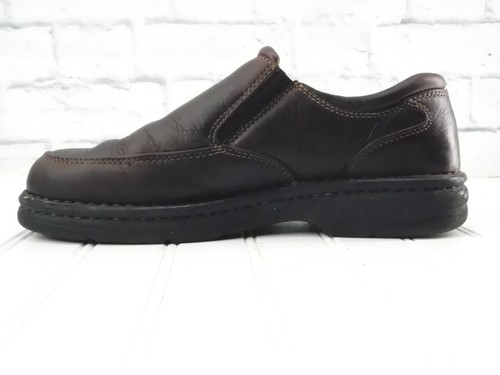 Casual Brown Slip-On Comfort Shoes 