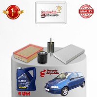 Inspektionskit Filter Und ÖL Fiat Punto 1.2 Elx 63KW 86CV 1997->