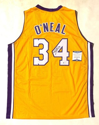 signed shaq jersey