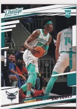 2021-22 Chronicles Prestige Pink RC Kai Jones Hornets Parallels FR1158