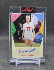 Alisha Lehmann #WWC-AL1 Autograpgh Numbered 347/400 2023 Leaf Swiss World Cup