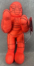 Toy Factory Red Rock’em Sock’em Robots 12” Plush Doll NWT
