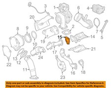 GM OEM 17-23 Sierra 2500 HD Turbocharger Components-Inlet Pipe Gasket 12688018
