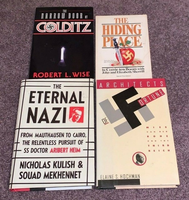 4 Nazi Germany / WWII, Books, Lot (2 Hard Cover 2 Paperback) eBay