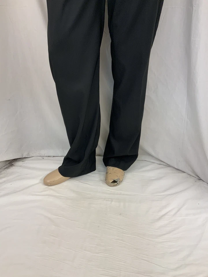 Pantalones de golf Snake Eyes 36x34 negros frente plano 100 % poli India YGI N2-416 Foto 4 de 4