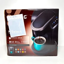 Keurig K-Select K80 Single Serve K-Cup Pod Coffee Maker Matte Black