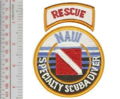 SCUBA Diving Certification NAUI Rescue Diver Specialty Qualified Diver NO TARIFF