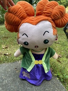 DISNEY Hocus Pocus Winifred Halloween GREETER Decor Plush Witch Sanderson Gemmy | eBay