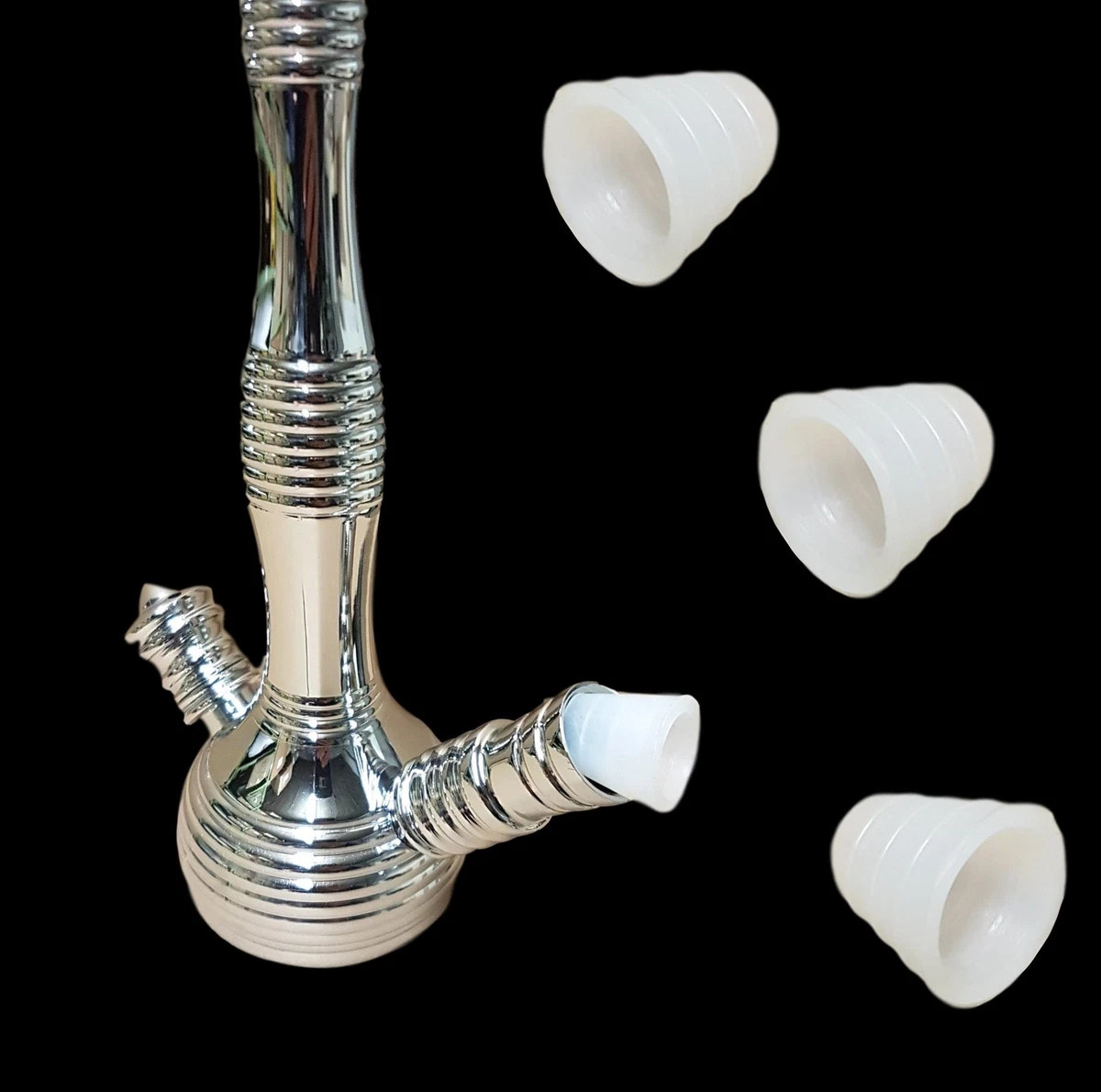 BONG TUBO ACQUA NARGHILÈ VERDE ALTO 12" Pollici Acrilico Design - Foto 4