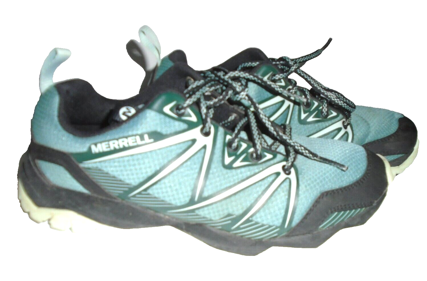 Scarpe da trekking Merrell donna taglia 9 Capra J36864 outdoor verdi sneakers passeggio