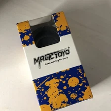 Surmoler Black Aluminum Alloy Yo Yo Child 8+ Battle Men Beginner Advanced Magic