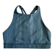 Lululemon Green Energy Bra High Neck SIZE 4