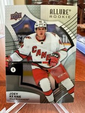 2021-22 Upper Deck Allure Joey Keane Steel Carolina Hurricanes