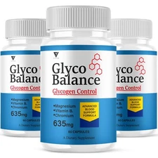 (3 Pack) Glyco Balance Pills, GlycoBalance Max Glycogen Support (180 Capsules)