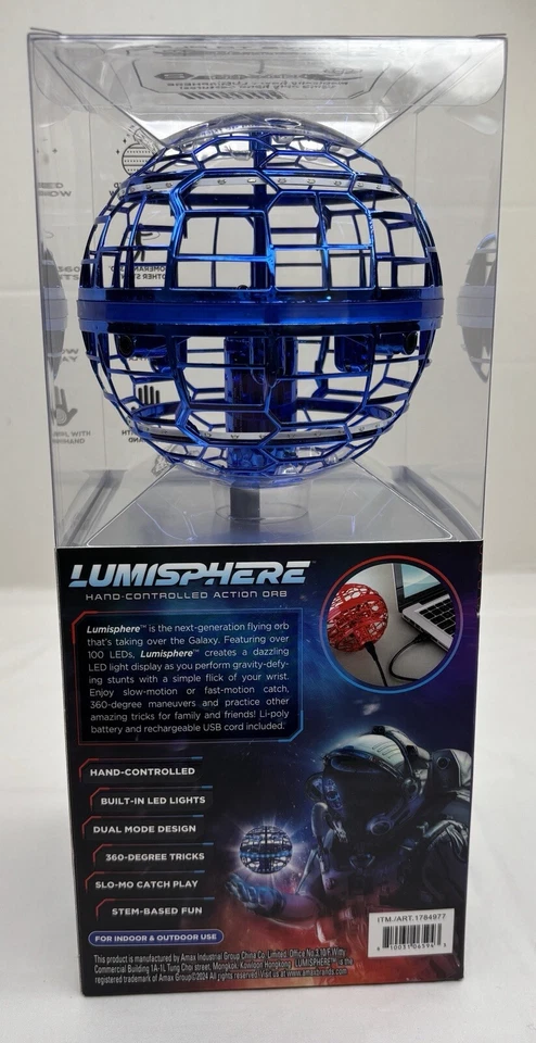 Lumisphere Hand-Controlled Action Orb (Blue) - Image 4 of 4
