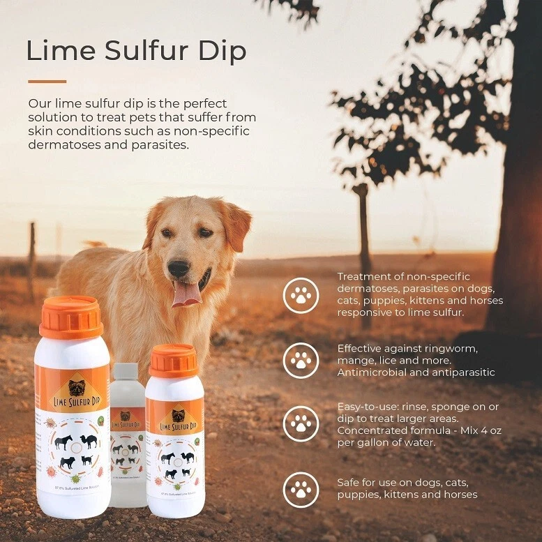 Lime sulfur dip for cats cheap