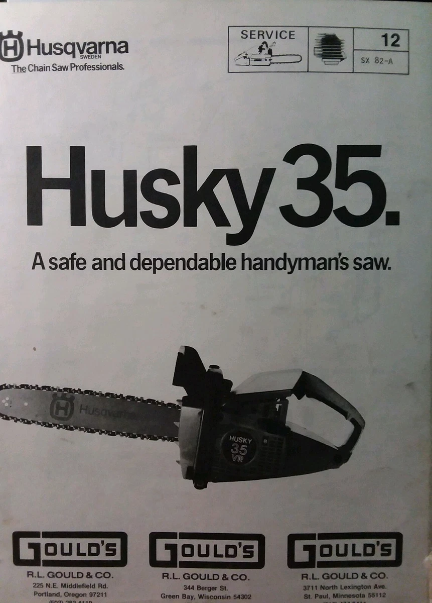 Husqvarna sale 35 chainsaw